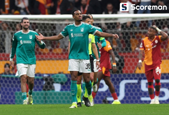 리버풀, 갈라타사라이 원정서 0-1 패배→8강 진출 빨간불